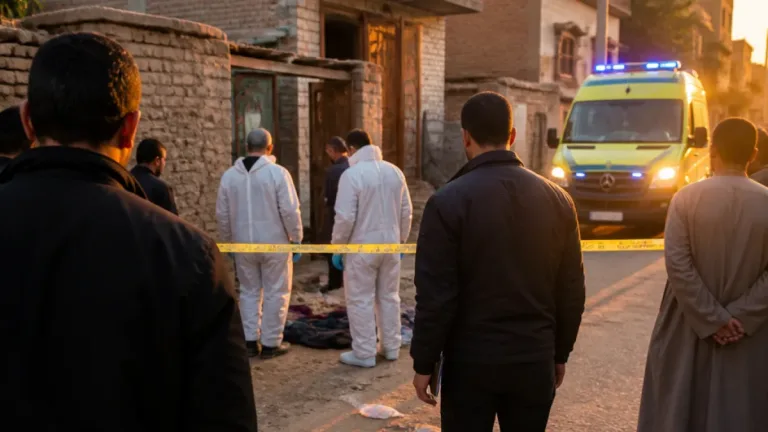 قتل شقيق على أثر خلافٍ بشأن منزل وأرض في بني مزار بالمنيا