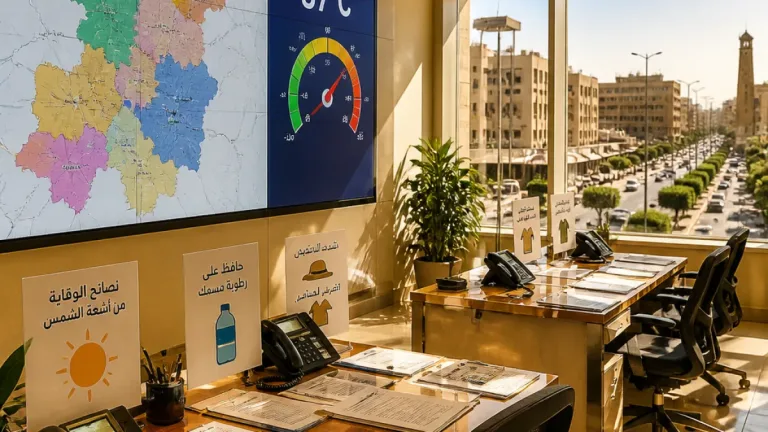 انخفاض ملموس في درجات الحرارة بمراكز الشرقية مع استمرار حالة الاستعداد بالمحافظة