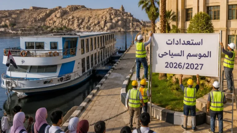 أسوان تستعد للموسم السياحى وتشغيل عبارة غرب أسوان وتكريم أبطال مسابقة ثقافية