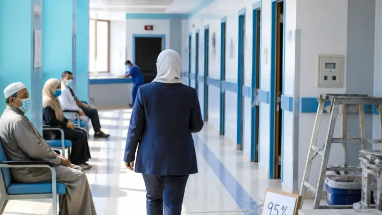 وكيل صحة الغربية تتفقد مستشفى السنطة المركزي وتؤكد اكتمال 95% من الأعمال الإنشائية