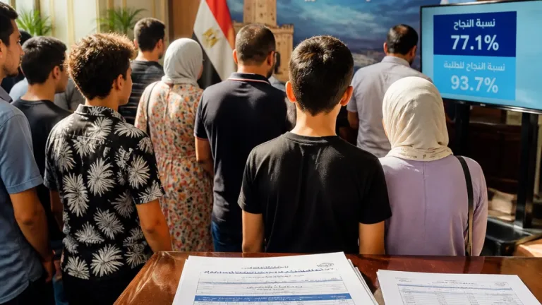 اعتماد نتيجة الدور الثاني للشهادة الإعدادية بالإسكندرية بنسبة نجاح 77.1%