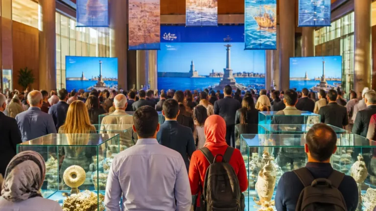 مكتبة الإسكندرية تقود احتفالات اليوم العالمي الأول للتراث المغمور بالمياه في الإسكندرية
