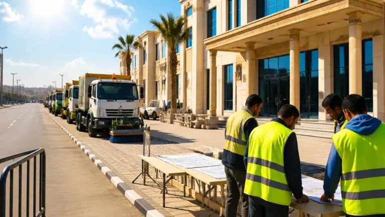 محافظ المنوفية يتفقد المقر الإداري للمنطقة الصناعية بقويسنا ويكلف بتطوير الخدمات وإزالة الإشغالات