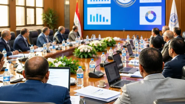 رئيس جامعة بني سويف يستعرض إنجازات فريق المشروعات ويجري استعدادات للعام الدراسي الجديد