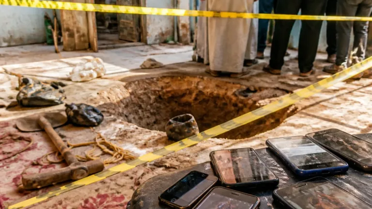 ضبط عاطل لتنقيبه عن آثار داخل منزل بقنا بعد تداول فيديو على مواقع التواصل