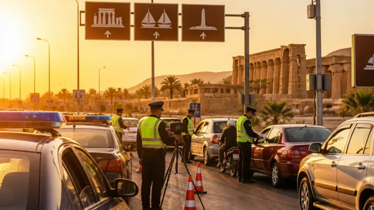 مديرية أمن الأقصر تشن حملات مرورية شاملة وتكثف استخدام التقنيات لرصد المخالفين