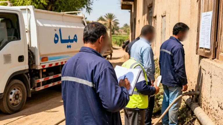 حملة «طرق الأبواب» في المنيا لمراجعة توصيلات مياه الشرب وضبط التوصيلات غير القانونية