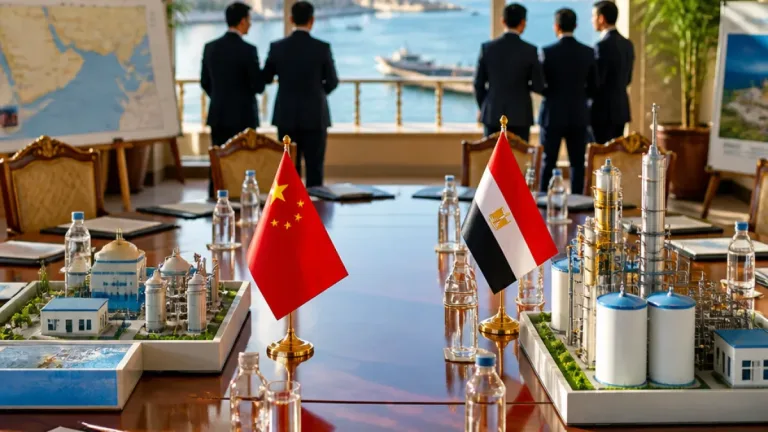 الإسكندرية تبحث شراكات صينية لهيدروجين أخضر وتحلية مياه خلال زيارة القنصل العام