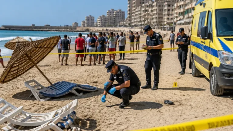 مصرع سيدة بعد مشادة على مقعد شاطئ بكنارى العجمي ونيابة الدخيلة تباشر التحقيق