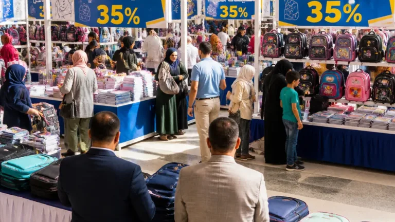 محافظ الغربية يفتتح معرض «أهلاً مدارس» ببسيون بتخفيضات تصل إلى 35% لتخفيف أعباء الأسر