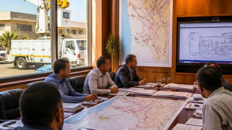 محافظ السويس يبحث مع رئيس كهرباء القناة خطة تطوير الشبكات لتحسين استقرار التيار