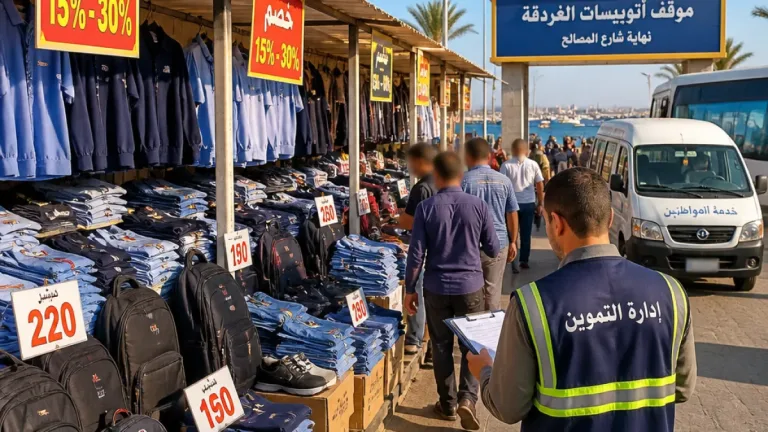 محافظ البحر الأحمر يفتتح معرض "أهلاً مدارس" بالغردقة بتخفيضات تصل إلى 30% لتخفيف نفقات الأسر