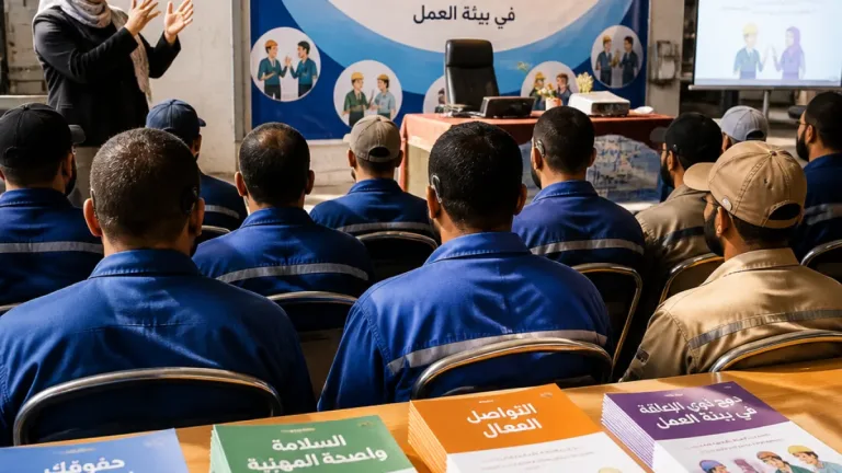 مديرية عمل بني سويف تنظم أول ندوة مترجمة بلغة الإشارة لعاملين من ذوي الإعاقة السمعية