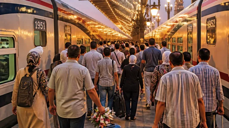 السكة الحديد تمدّد تشغيل قطارات خدمة زوار دير السيدة العذراء في أسيوط