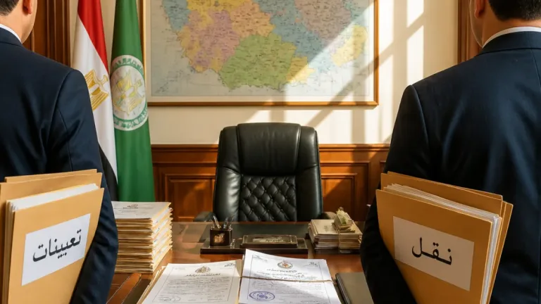 محافظ الدقهلية يجري حركة تغييرات لرؤساء مركزي المنزلة والمطرية لتعزيز الكوادر التنفيذية