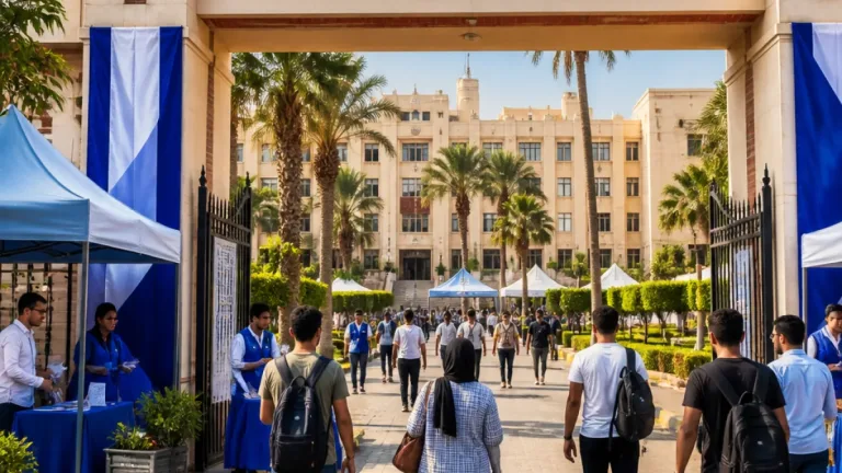 دمنهور: انتظام الدراسة وبرامج استقبالية مكثفة في أول أيام العام الجامعي بجامعة دمنهور