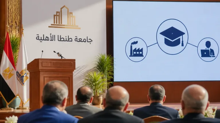 محافظ الغربية يشدد على دعم جامعة طنطا الأهلية وربط البرامج بسوق العمل