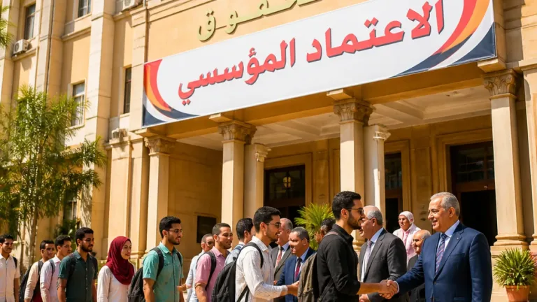 كلية الحقوق بالمنصورة تحصل على الاعتماد المؤسسي وتفتح مرحلة جديدة للجودة