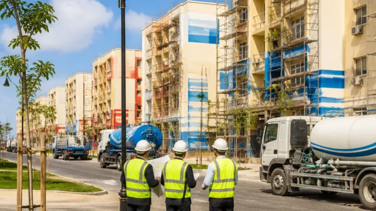 بدء تطوير مساكن الأربعين عمارة في بورسعيد ضمن خطة تحسين البيئة السكنية