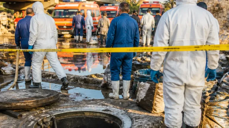 محافظ سوهاج يحقق في وفاة ثلاثة أشخاص داخل بيارة صرف صحي بجرجا أثناء أعمال التطهير