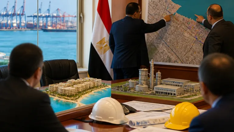 محافظ بورسعيد يلتقي مستثمراً لبحث مشروعات سياحية وصناعية وتعزيز الحركة الاستثمارية