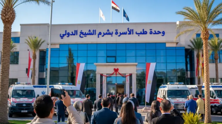 محافظ جنوب سيناء يفتتح وحدة طب أسرة بشرم الشيخ لتحسين الرعاية الصحية الأولية