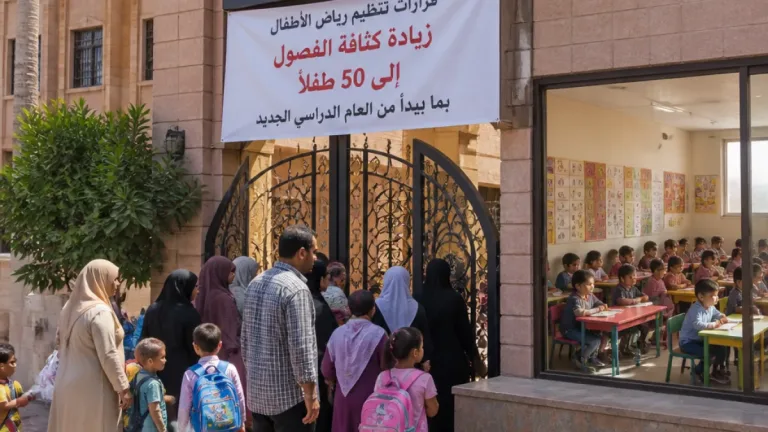 الأقصر ترفع كثافة فصول رياض الأطفال في المدارس الخاصة إلى 50 طالبًا واستيعاب 84 قبولًا فوق الكثافة