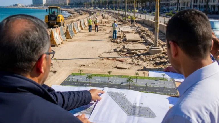 مدبولي يتفقد مشروع تطوير كورنيش الإسكندرية ضمن رؤية لإعادة رسم الواجهة البحرية