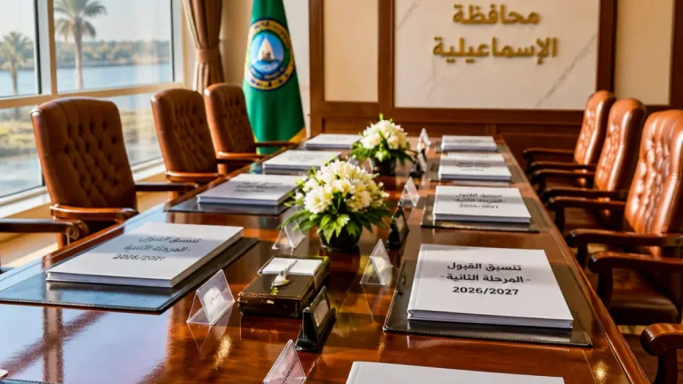 محافظ الإسماعيلية يعتمد المرحلة الثانية لتنسيق القبول بالثانوي الفني للعام 2026/2027