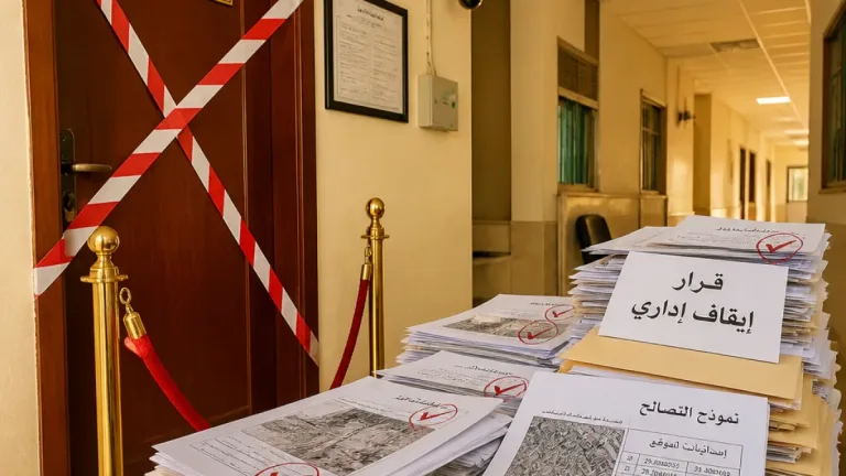 محافظ الفيوم يأمر بتعزيز الرقابة ويوقف مسؤولين للتحقيق في تلاعب بنماذج التصالح