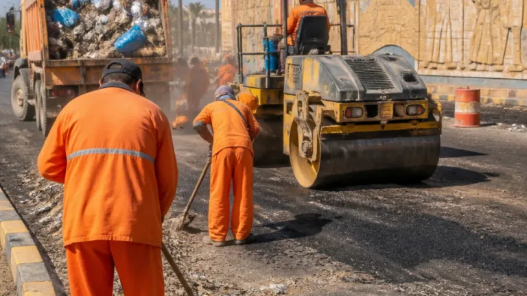 محافظ أسيوط يوجّه برفع المخلفات وتسوية ورصف طريق السفير بدر عبد العاطي