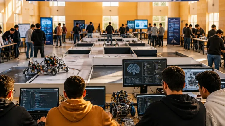 جامعة بنها تستضيف غدًا بطولة الروبوتات الثانية بمشاركة فرق من بنها ومحافظات أخرى