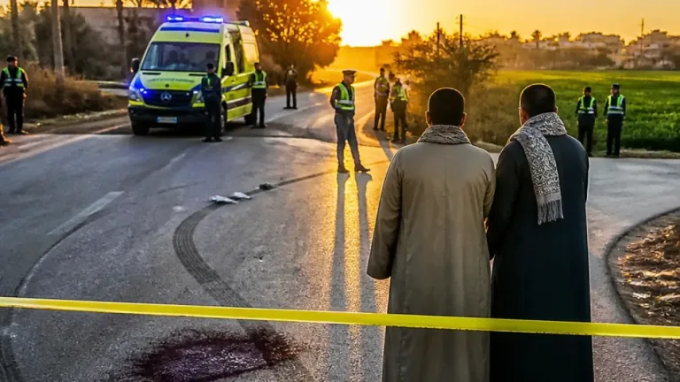 مصرع سيدة بعد دهسها من سيارة مجهولة وفرّ قائدها في منشأة الحمال بمنية النصر