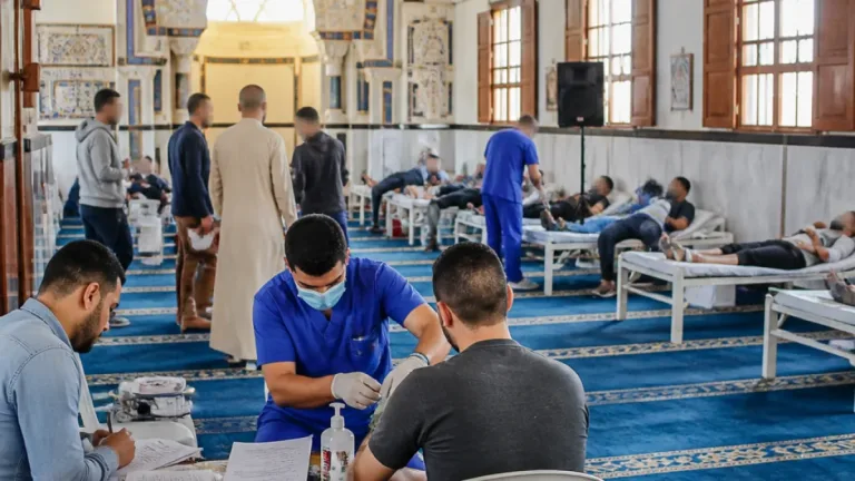 مديرية صحة دمياط تطلق حملة واسعة للتبرع بالدم داخل المساجد بدعم الأوقاف