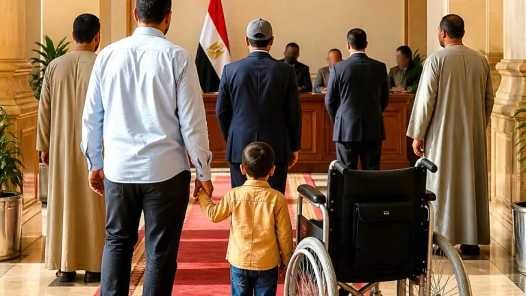 محافظ سوهاج يستجيب فوراً لشكاوى مواطن ويسلم طفلاً كرسيًا متحركًا ويوجه بتأمين العلاج والمتابعة