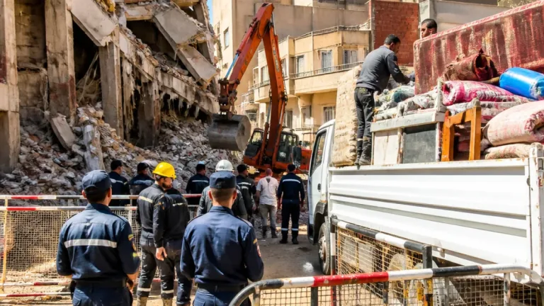 انهيار جزئي لمنزل بغرب سوهاج ومصرع طفل وقرارات عاجلة من المحافظ لفحص المباني المتأثرة