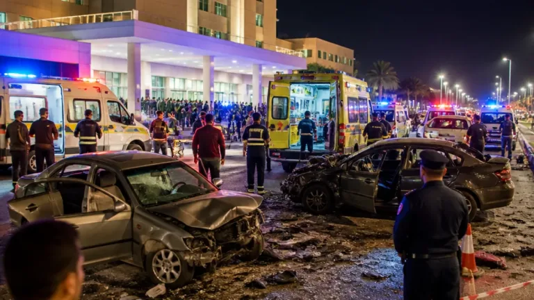 وفاة منسق ملف شمال سيناء في السفارة الفلسطينية وسائقه إثر تصادم على طرق المحافظة