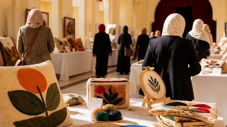 قصر ثقافة المنيا يختتم ورشة «بانش نيدل» ويعرض إنتاج المشاركين في معرض توثيقي