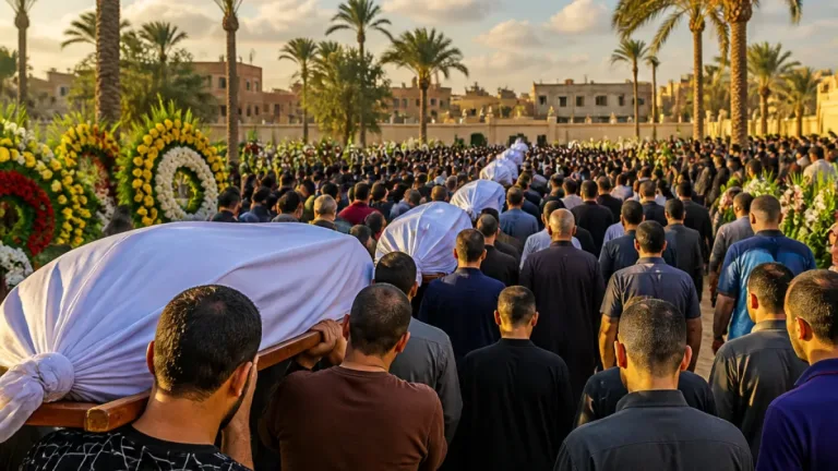 الشرقية تُشيّع الضحية التاسعة عشرة من حادث الدواويس وتزداد حالة الحزن بالمحافظة