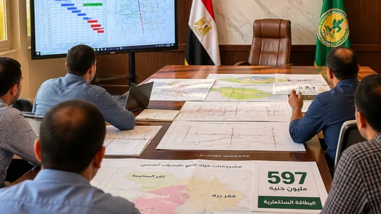 محافظ المنوفية يطالب بالإسراع في افتتاح مشروعات مياه وصرف ضمن مبادرة «حياة كريمة»