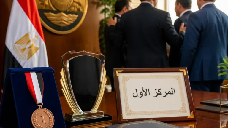 محافظ أسوان يكرم بطل ألعاب القوى والطالبة الأولى إقليمياً ومحلياً في أسوان