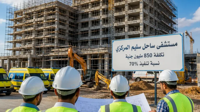 محافظ أسيوط يتفقد مستشفى ساحل سليم المركزي الجديد بتكلفة 850 مليون جنيه ونسبة تنفيذ 70%