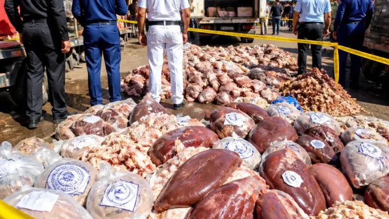 مديرية التموين بسوهاج تضبط أكثر من طن لحوم غير صالحة في حملة بمركز سوهاج