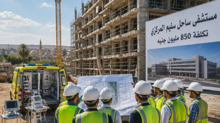 أسيوط تواصل تطوير قطاع الصحة: مستشفى ساحل سليم المركزي بتكلفة 850 مليون جنيه يقترب من التشغيل