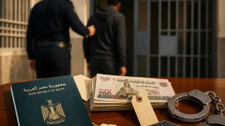 القبض على متهم انتحل صفة ضابط واستولى على أموال وجواز سفر سيدة في الجيزة