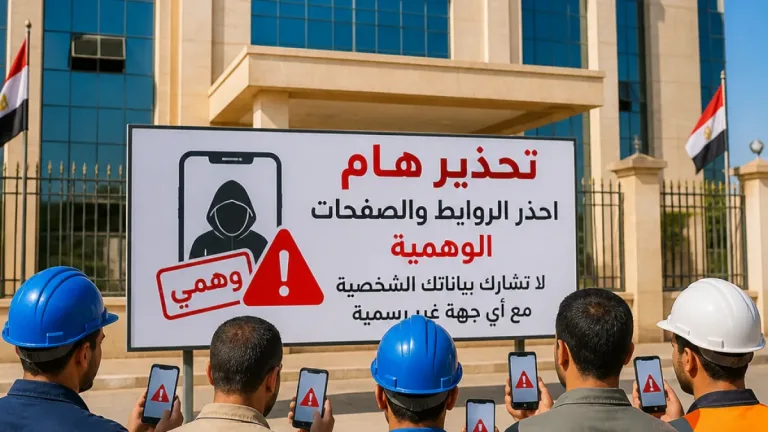مديرية عمل قنا تحذر العمالة غير المنتظمة من روابط وصفحات إلكترونية وهمية