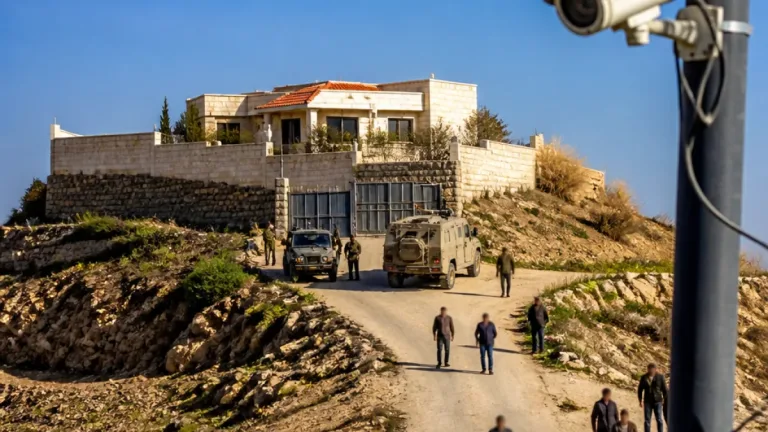 أمريكي من أصل فلسطيني يعود إلى قصرة للدفاع عن منزله المحاصر بين المستوطنين والجيش