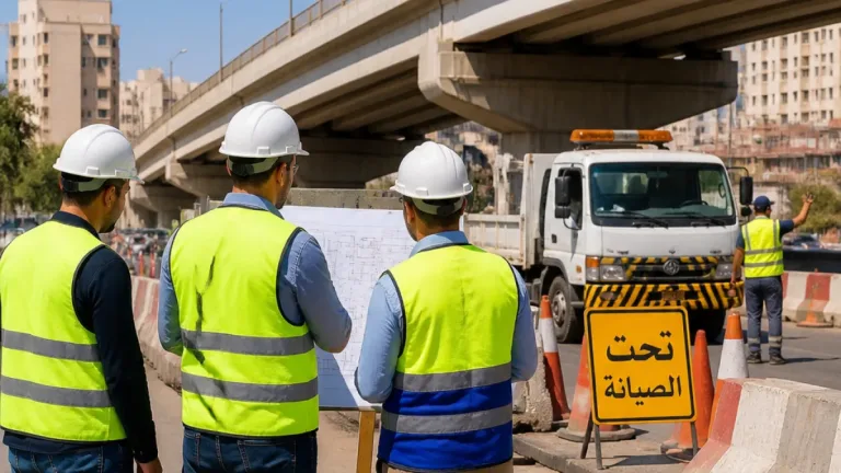 الشرقية تُشكل لجنة هندسية وتكلف شركة لصيانة كوبري المشروع المؤدي إلى قرية بردين