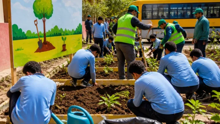 الجيزة تطلق تكثيف حملات التوعية البيئية في المدارس ضمن مبادرة «اتحضر للأخضر»