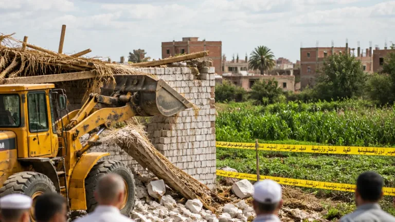 محافظ المنوفية يأمر بإزالات فورية لحالات تعدٍ على الأراضي الزراعية والبناء المخالف
